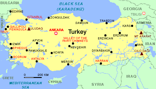 نتيجة بحث الصور عن خريطة تركيا بودروم